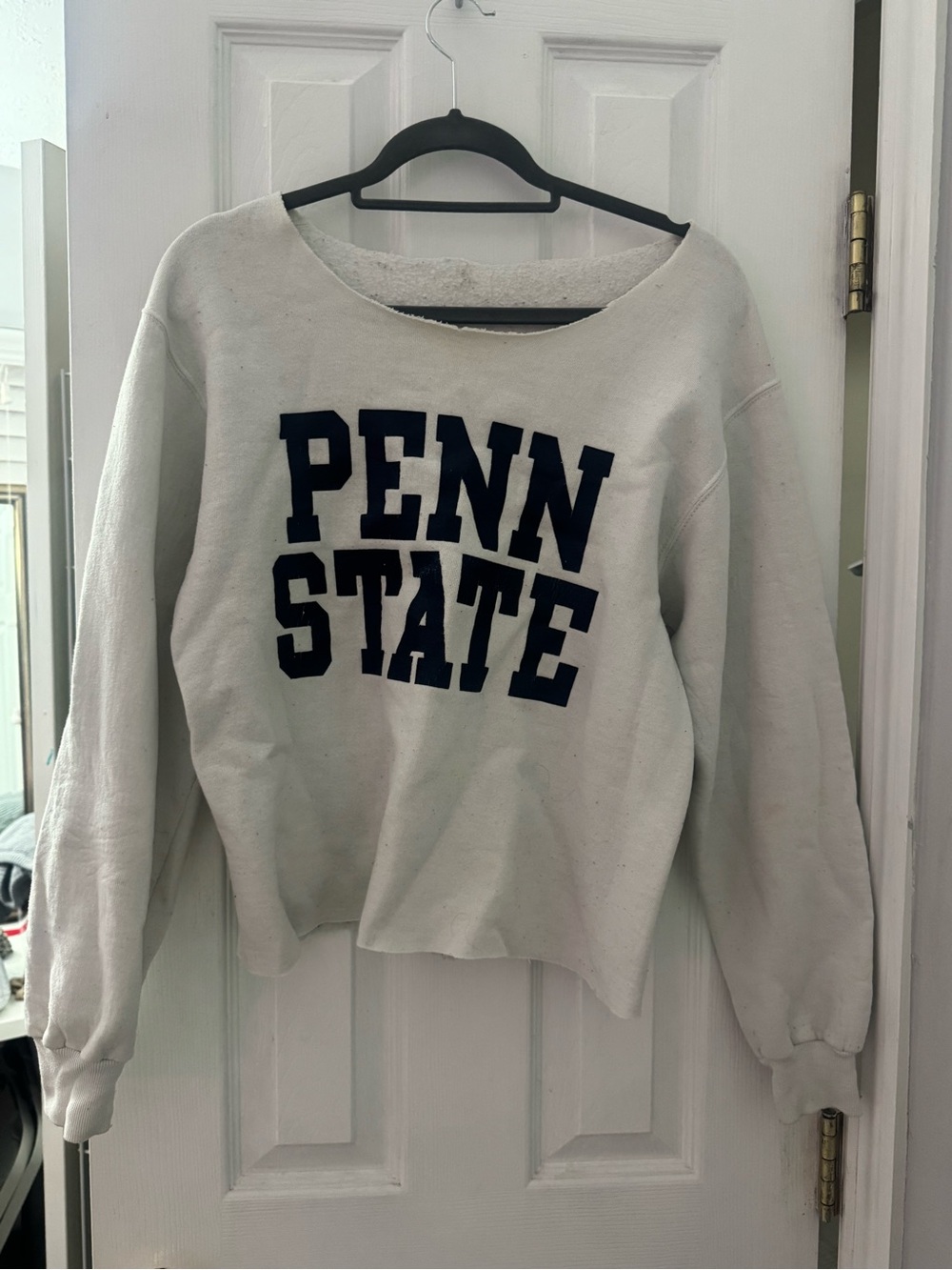 Women's Off-White Crewneck Sweatshirt
